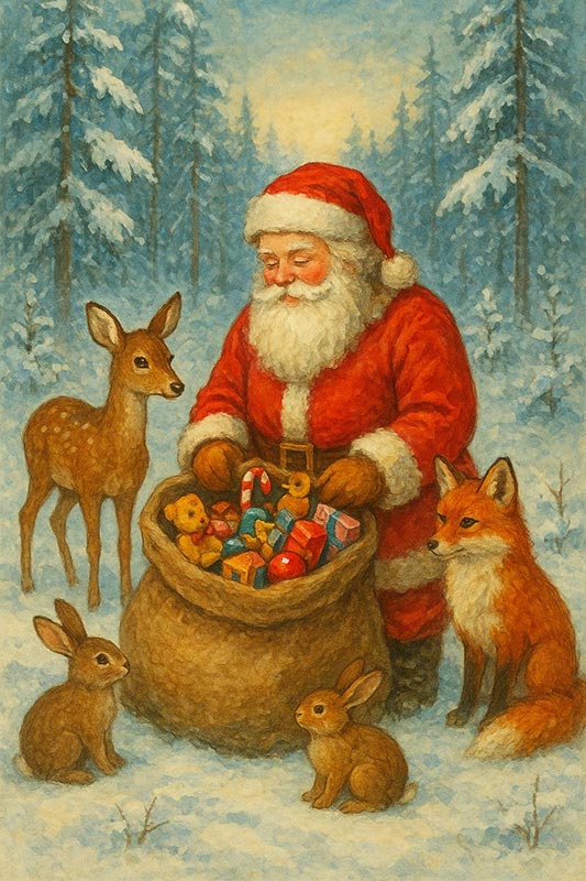 Weihnachtsfeier für bedürftige Menschen und Obdachlose in Lübeck